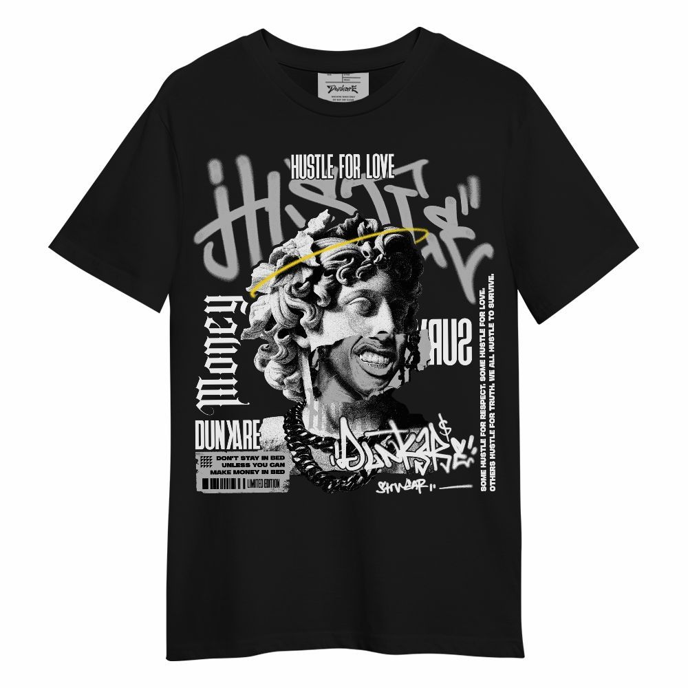 Shirt To Match Low 85 Metallic Black 1s - Hustles Streetwear Unisex Shirt