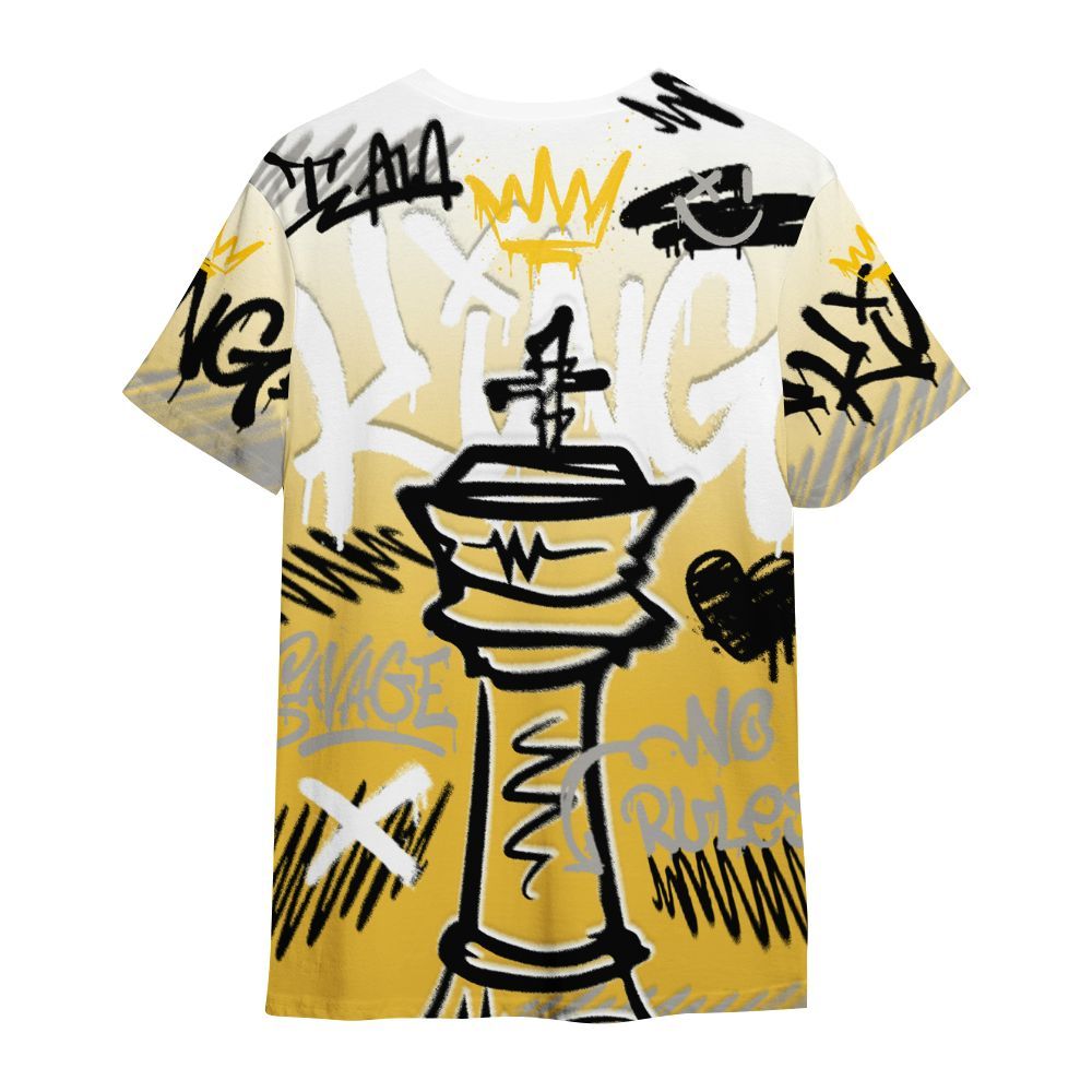 Shirt To Match Low Yellow Python 11s - Street King Chess Streetwear All Over Print
