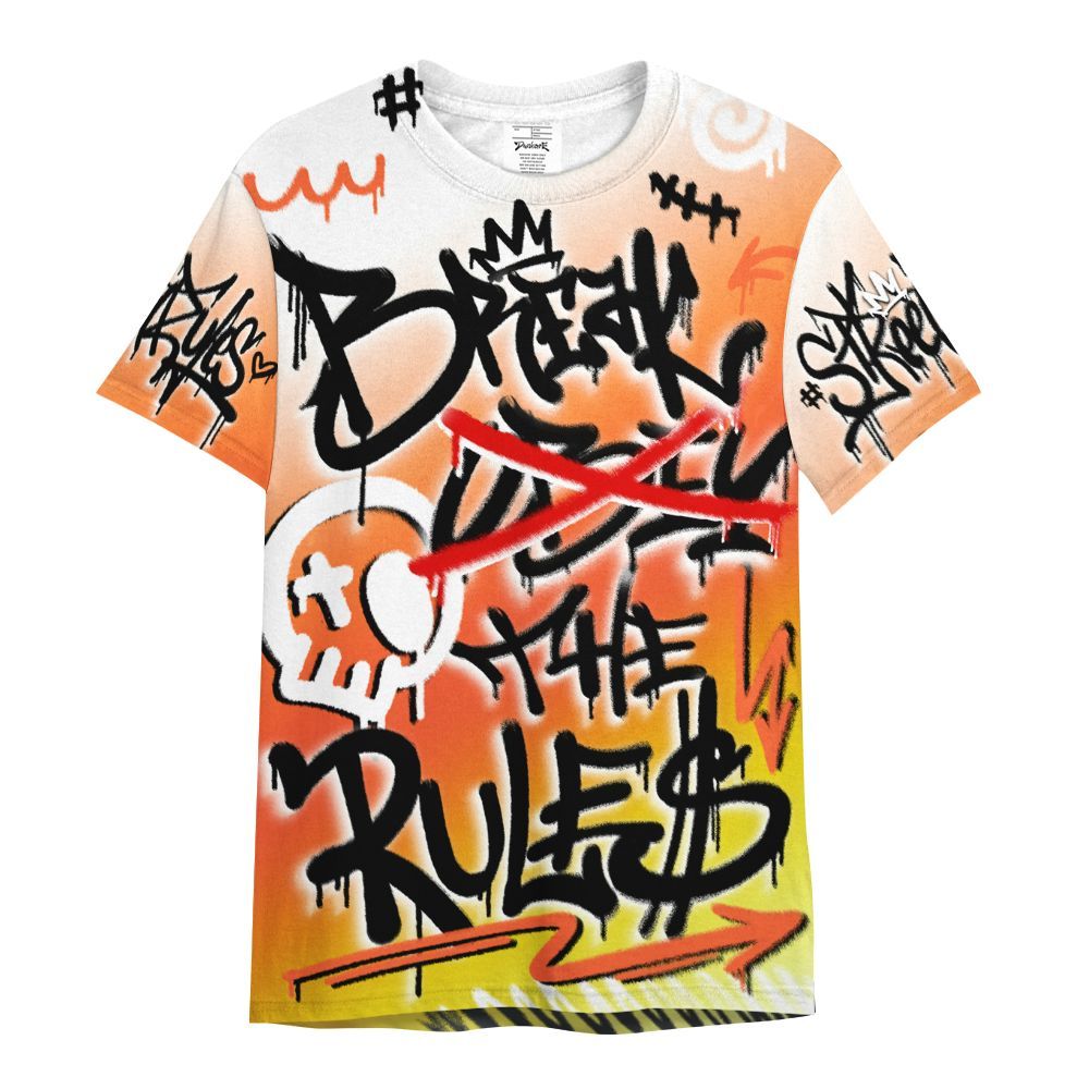 Shirt To Match Dunk High Candy Corn - Break Rules Streetwear All Over Print