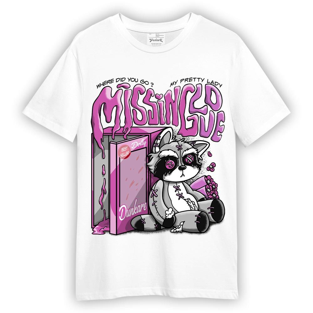 Shirt To Match Shirt Missing Love Raccoon, Hyper Violet 4s, To Match Sneaker Hyper Violet 4s DNY