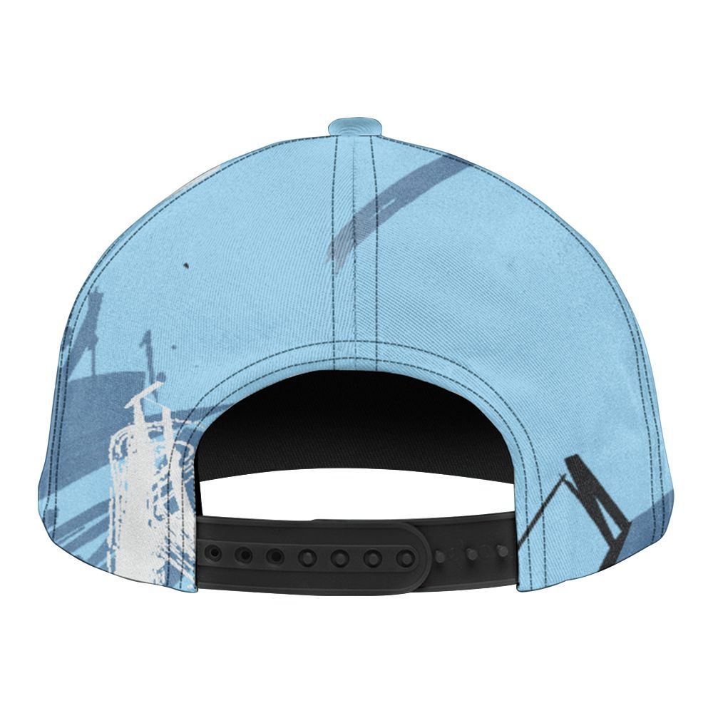 Snapback To Match Legend Blue 11s - False Romance Hugz Messyz Graphic