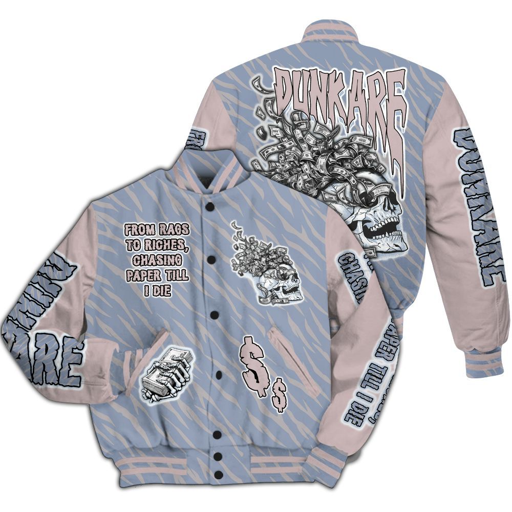 Varsity Jacket To Match Ja 2 Induction - From Rags To Riches All Over Print