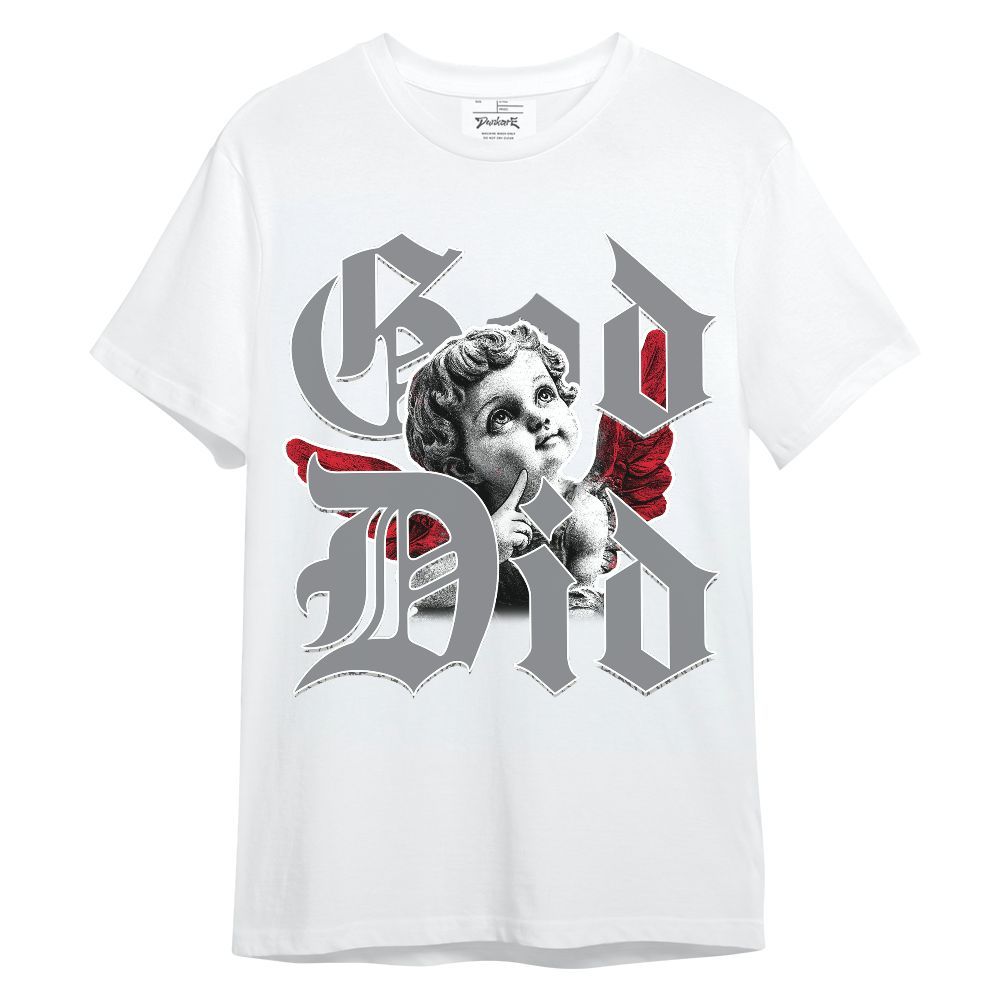 Shirt To Match Black Cement 3s - God Did Angel Unisex Shirt