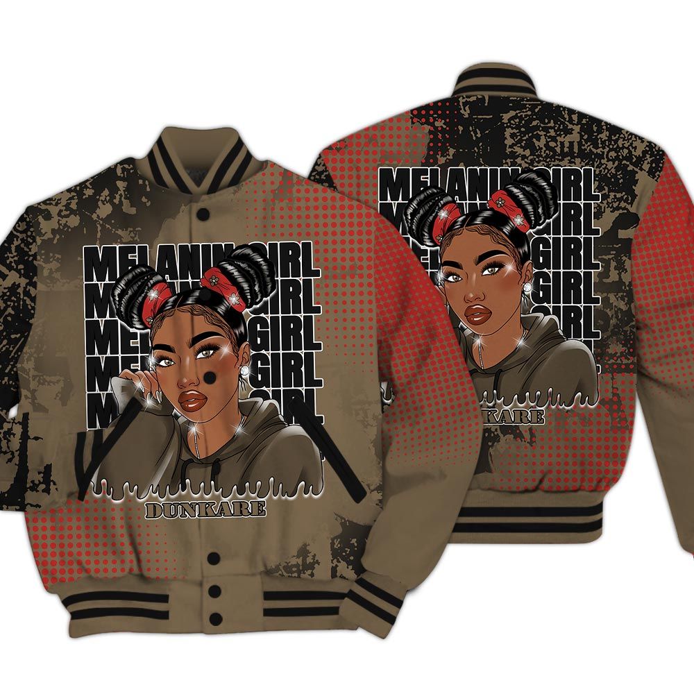 Varsity Jacket To Match Olive 9s - Melaninn Unique Glitch Dot Varsity Jacket Unisex