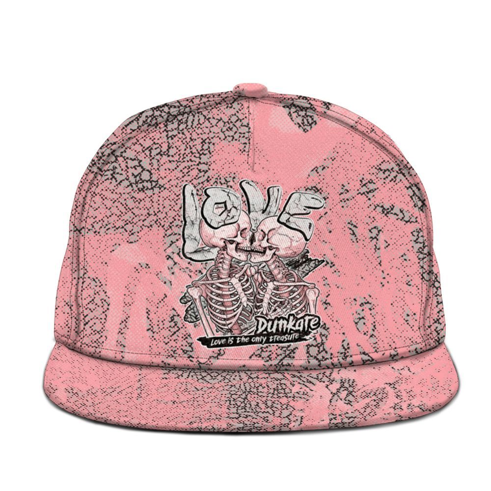 Snapback To Match Retro Wings 3s - Skull Love Graphic