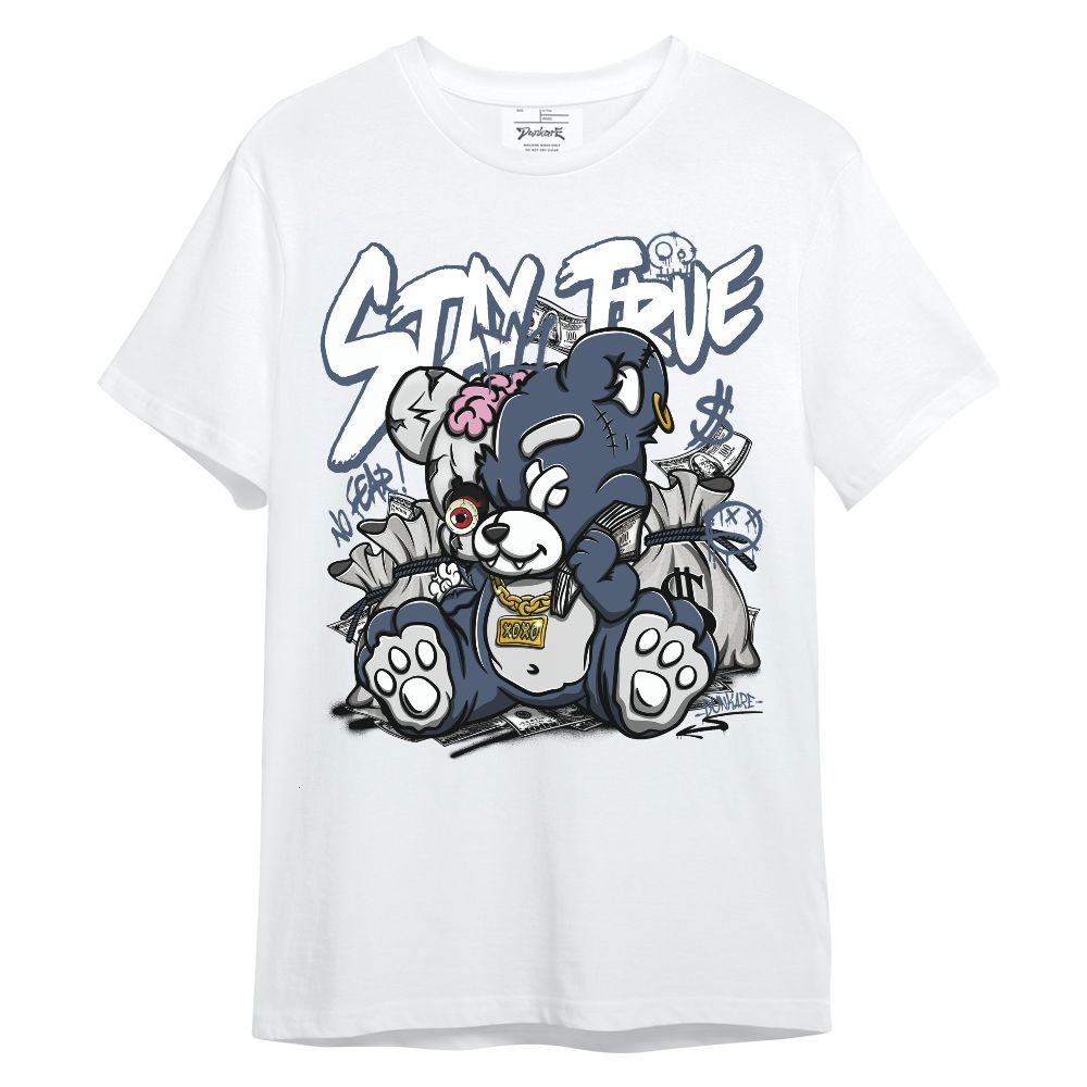 Shirt To Match Low Diffused Blue 11s - The Honest Bear Unisex Shirt