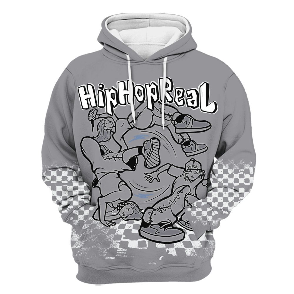 Hoodie To Match Low Cement Grey 11s - Feel Life Street Style All Over Print