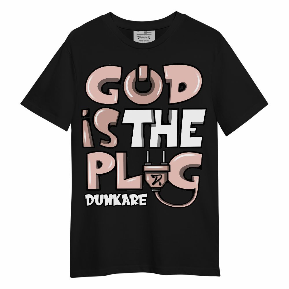 Shirt To Match Low Legend Pink 11s - God Is The Power Cord Unisex Shirt