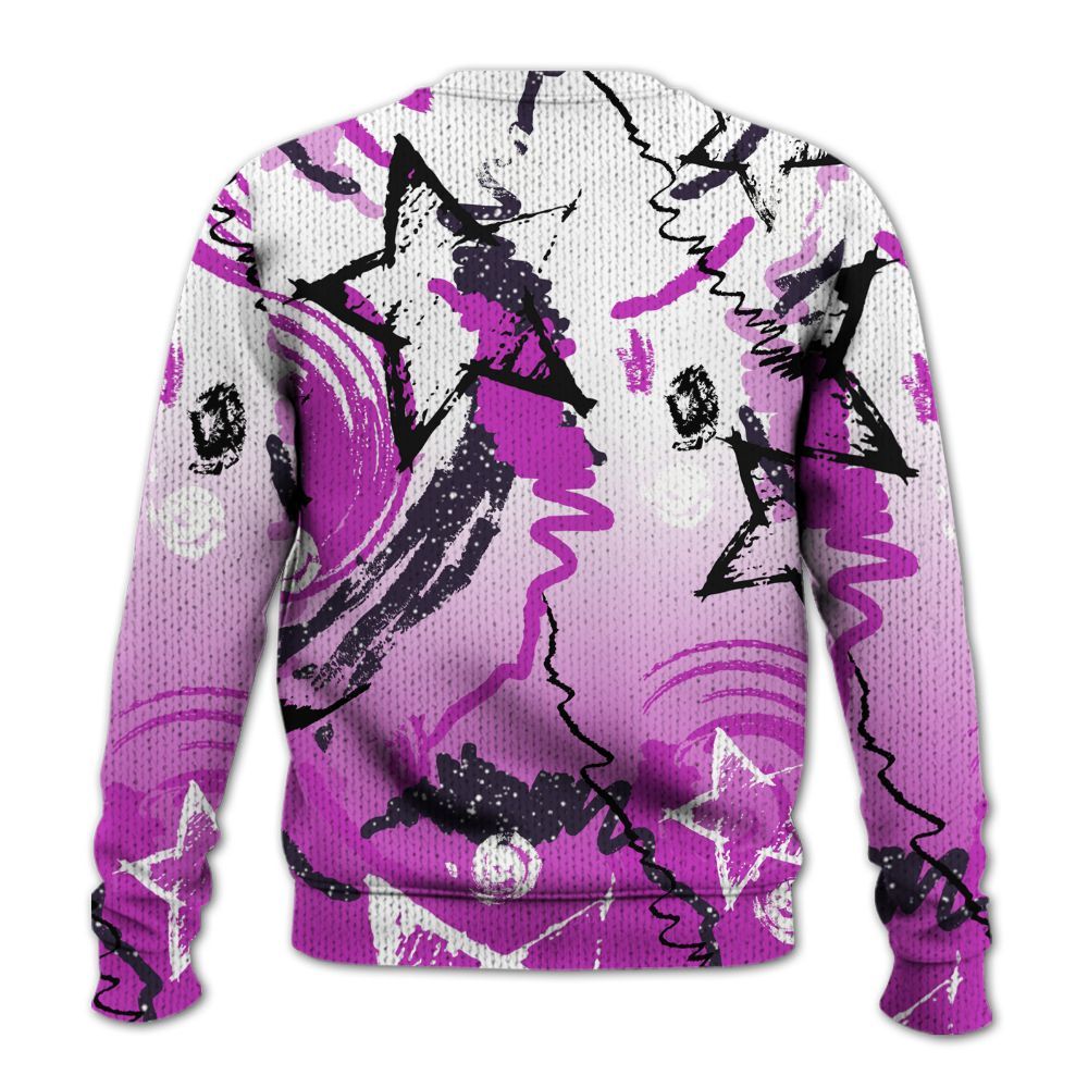 Knitted Sweater To Match Ja 2 Staregazer - Grind Shine Later Drip