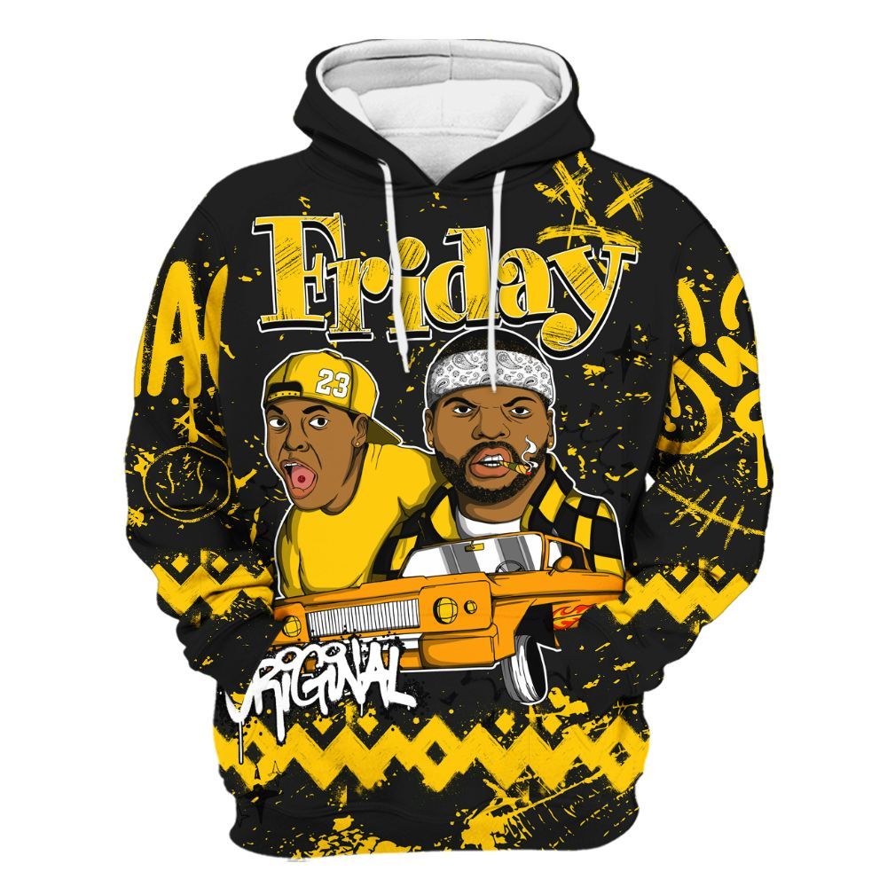 Hoodie To Match Corteiz Air Max 95 Tour Yellow - Friday Sneaker Crayon All Over Print