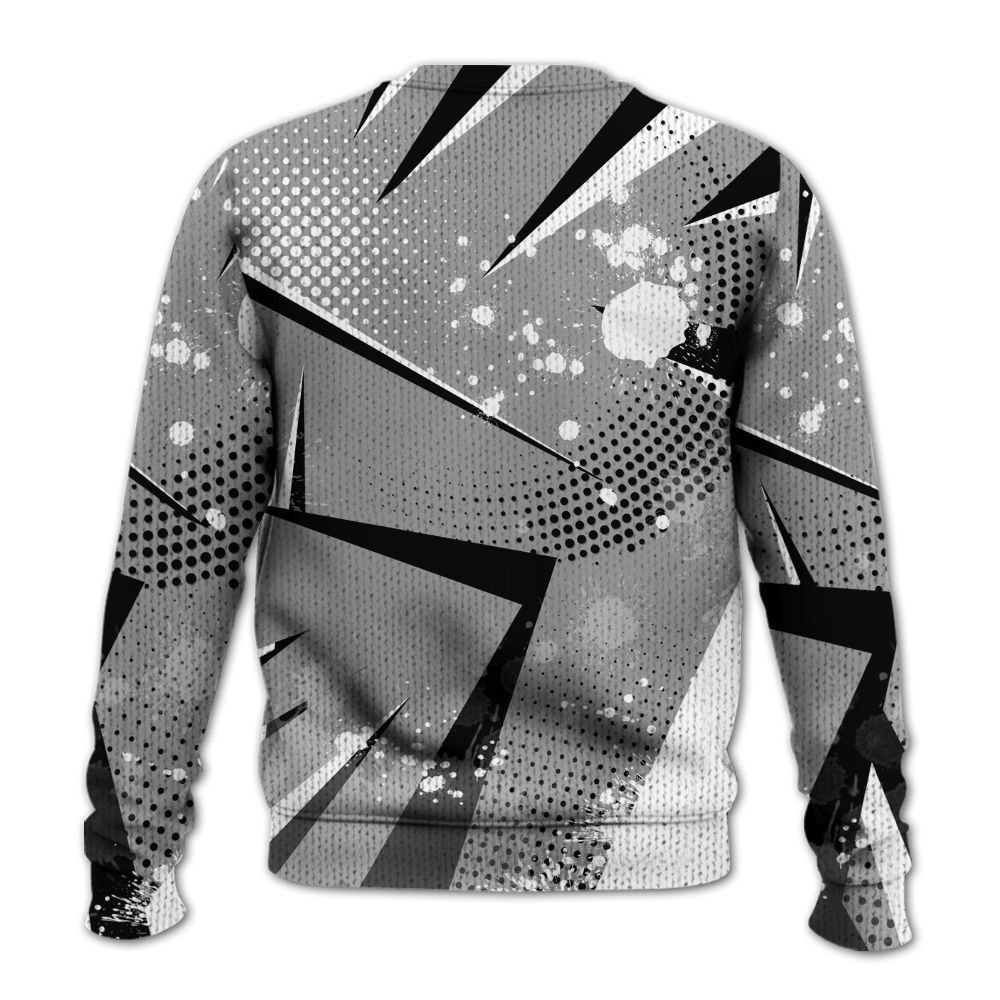 Knitted Sweater To Match Retro Stealth 12s - Poly Trust No One Dripping