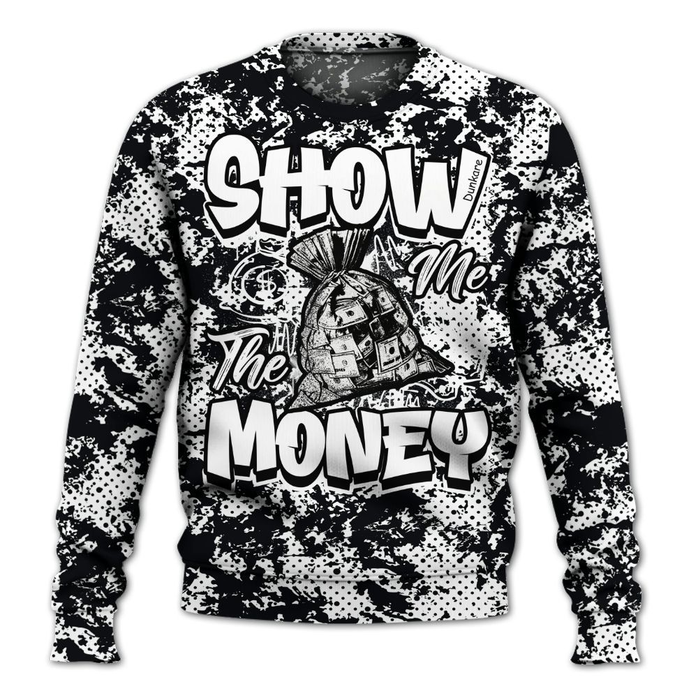 Sweatshirt To Match Kobe 9 Elite Protro Halo - Show Me The Money Retro All Over Print