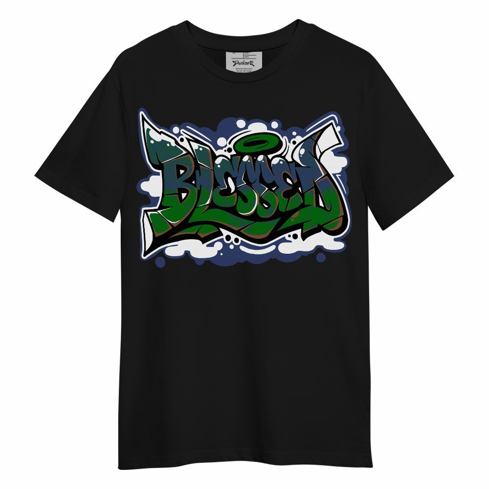 Shirt To Match Midnight Navy 13s - Blessing Graphic Unisex Shirt