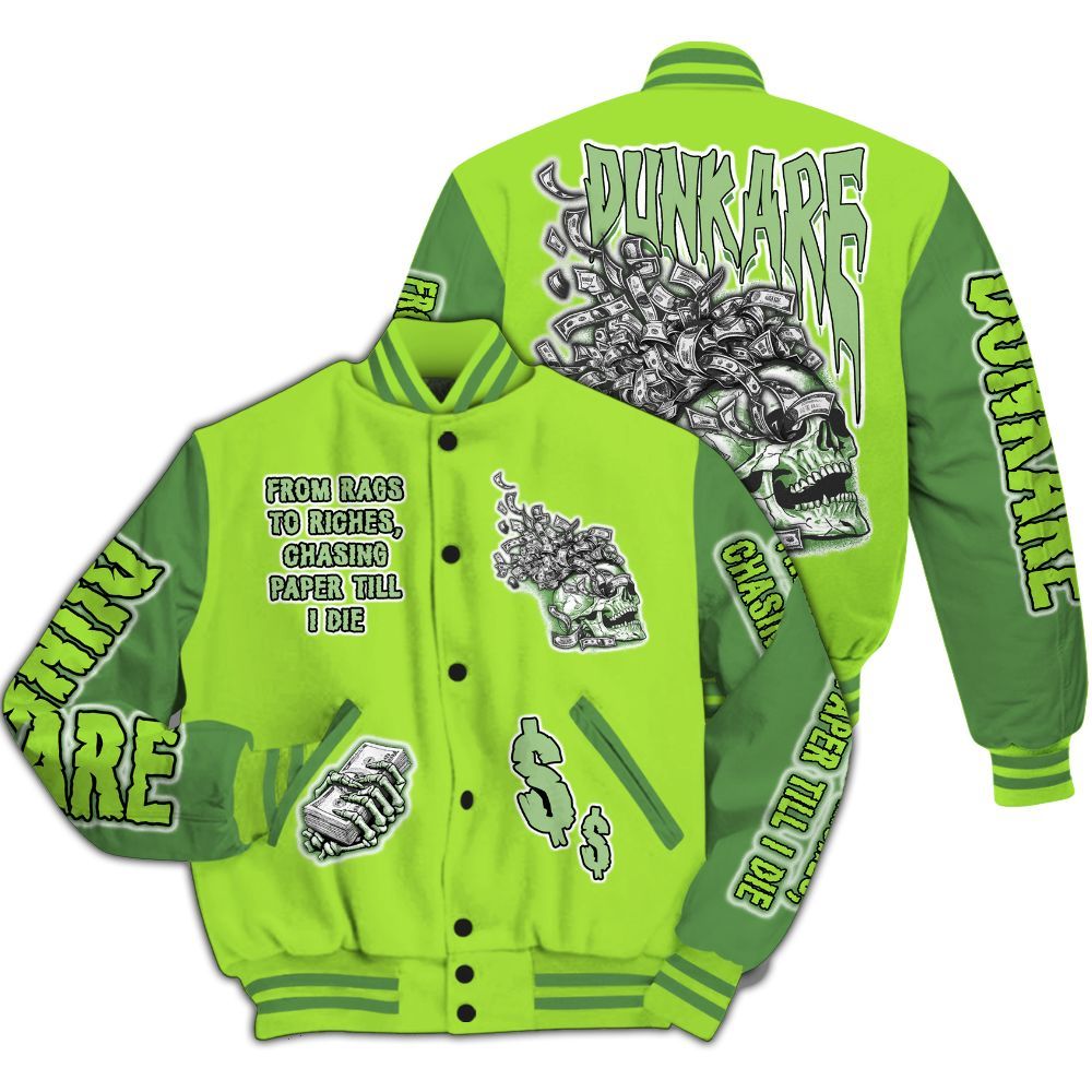 Varsity Jacket To Match Kobe 6 SE Grinch - From Rags To Riches All Over Print