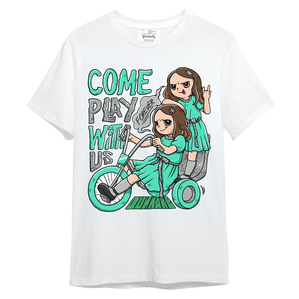 Shirt To Match Black Green Glow 3s - Come Hangout Halloween Unisex Shirt