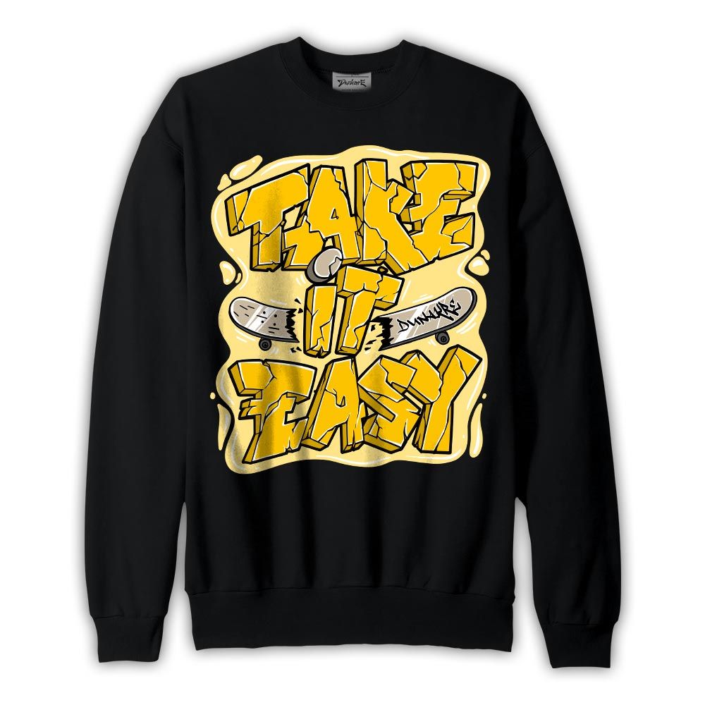 Sweatshirt To match Vivid Sulfur 4s Sweatshirt - Take It Easy Graffiti Graphic