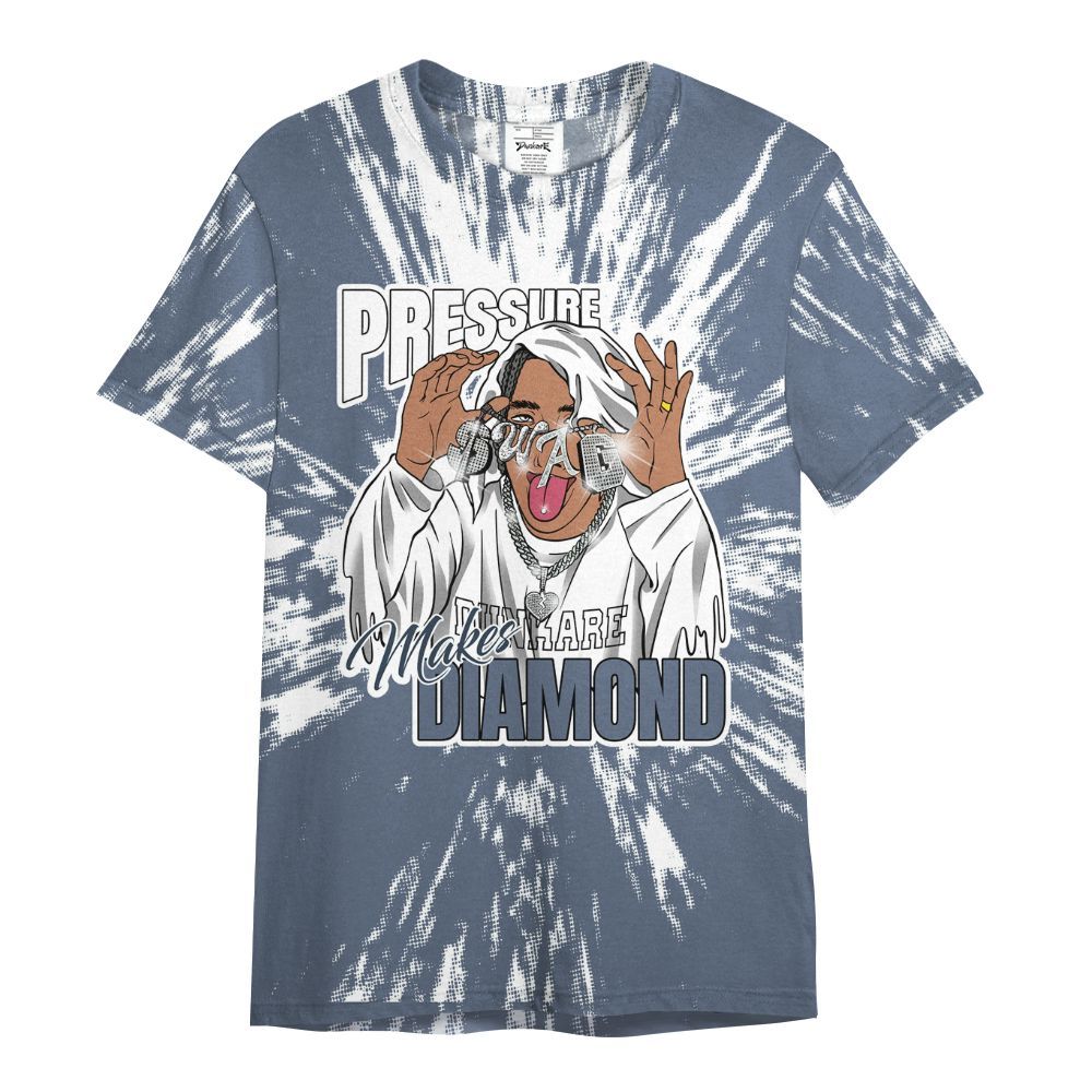 Shirt To Match Low Diffused Blue 11s - Pressures Makes Shirt To Match Lux All Over Print