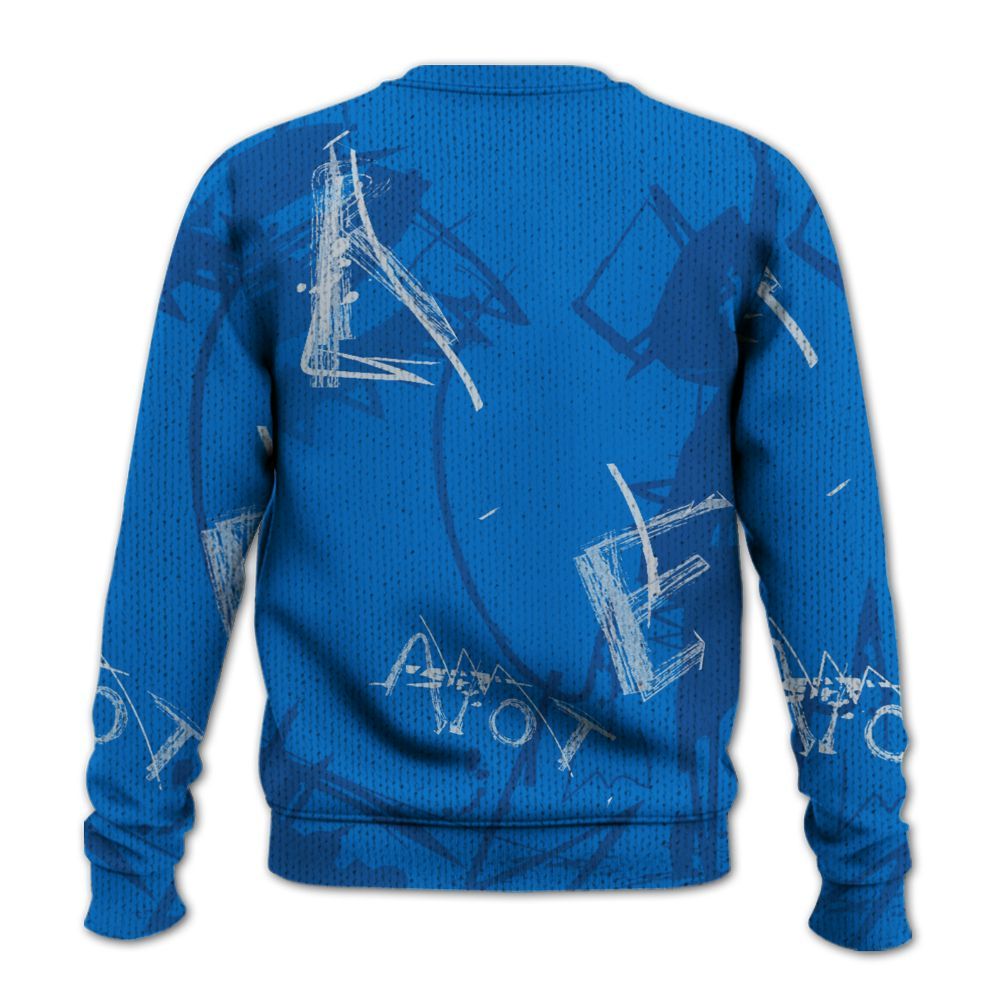 Knitted Sweater To Match Blueberry 12s - Allen Answer Skeleton Messyz