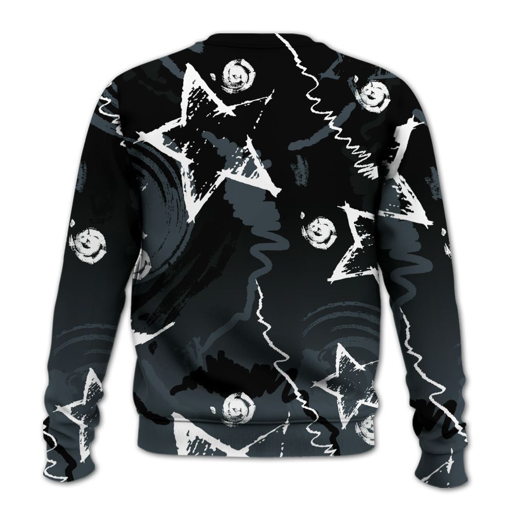 Sweatshirt To Match Air Max Sunder Gore Tex Black - Grind Shine Later Drip All Over Print