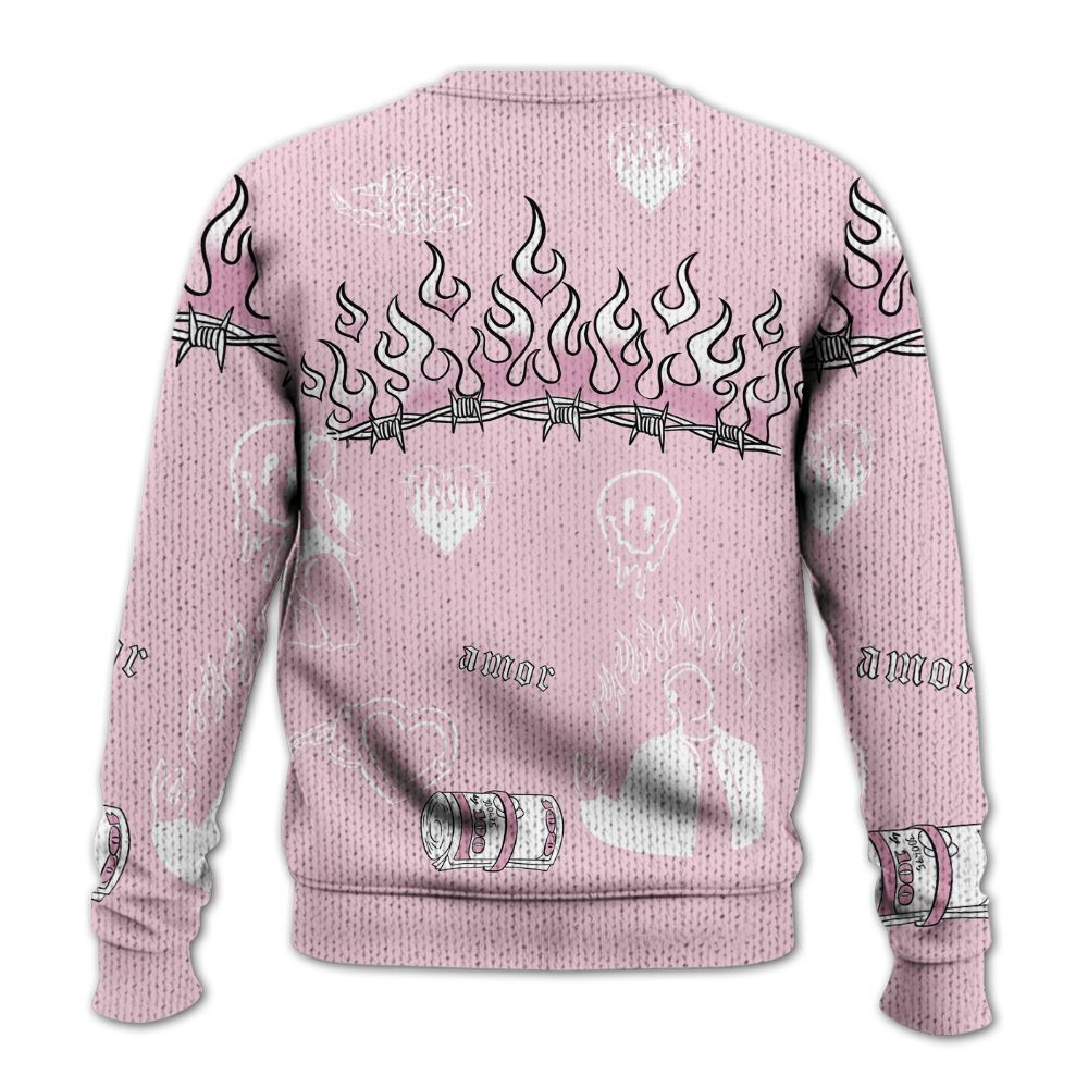 Knitted Sweater To Match Orchid 4s, Snake Trust No One