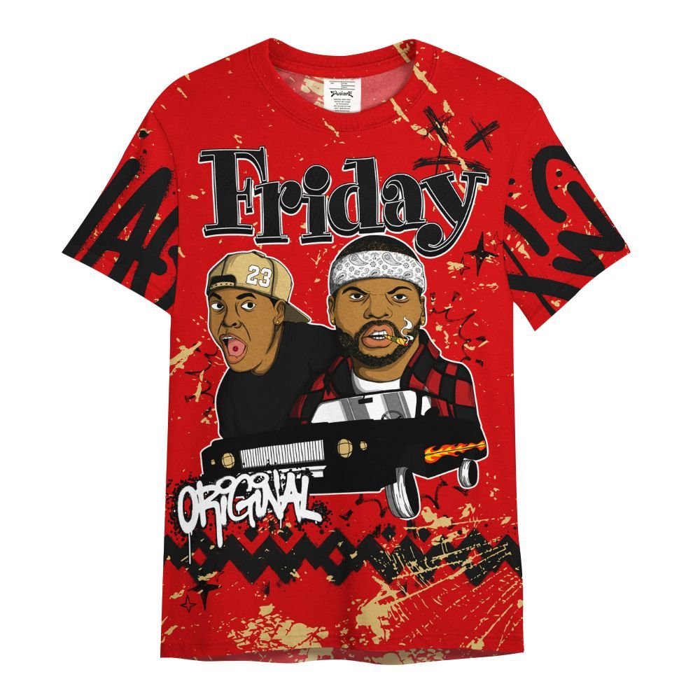 Shirt To Match Ja 2 Halloween - Friday Sneaker Crayon All Over Print