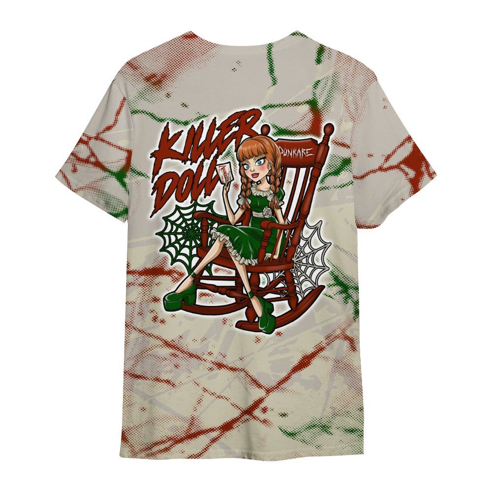 Shirt To Match El Grito 5s - Killer Doll-A Halloween Profound All Over Print