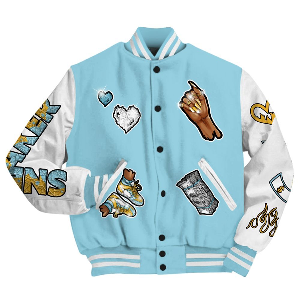 Varsity Jacket To Match Dunk High Homer Simpson - Sneakerz Girlz All Over Print