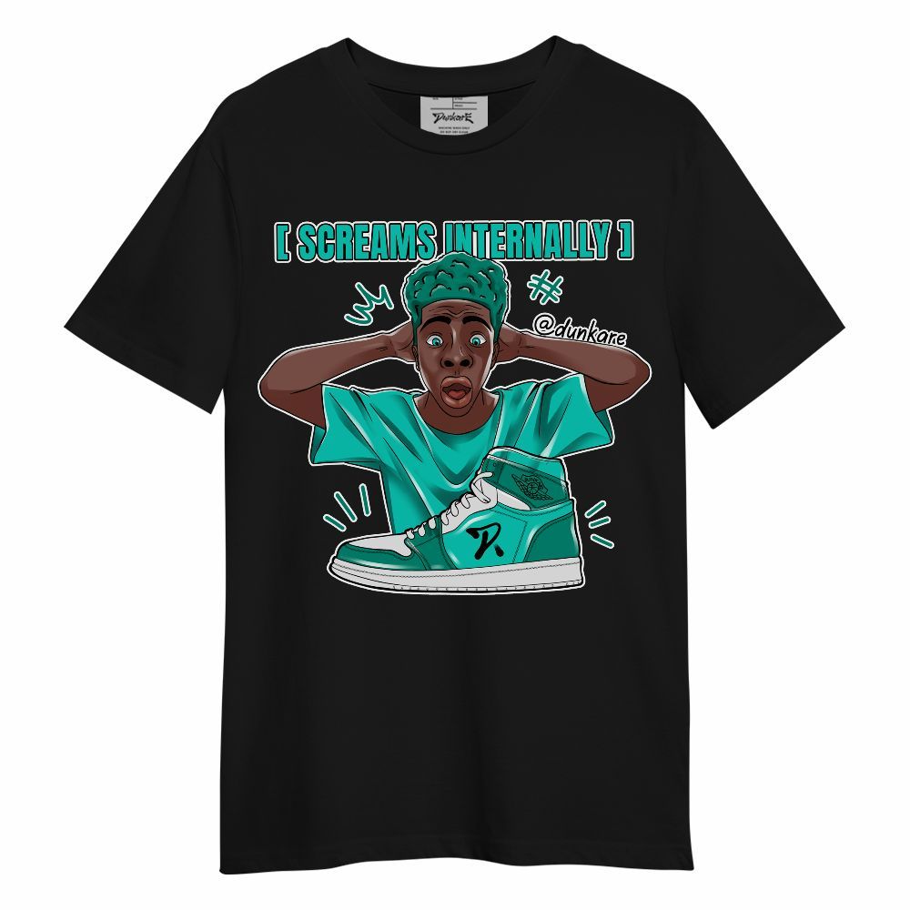 Shirt To Match Dunk Low Clear Jade - Scream Internally Unisex Shirt