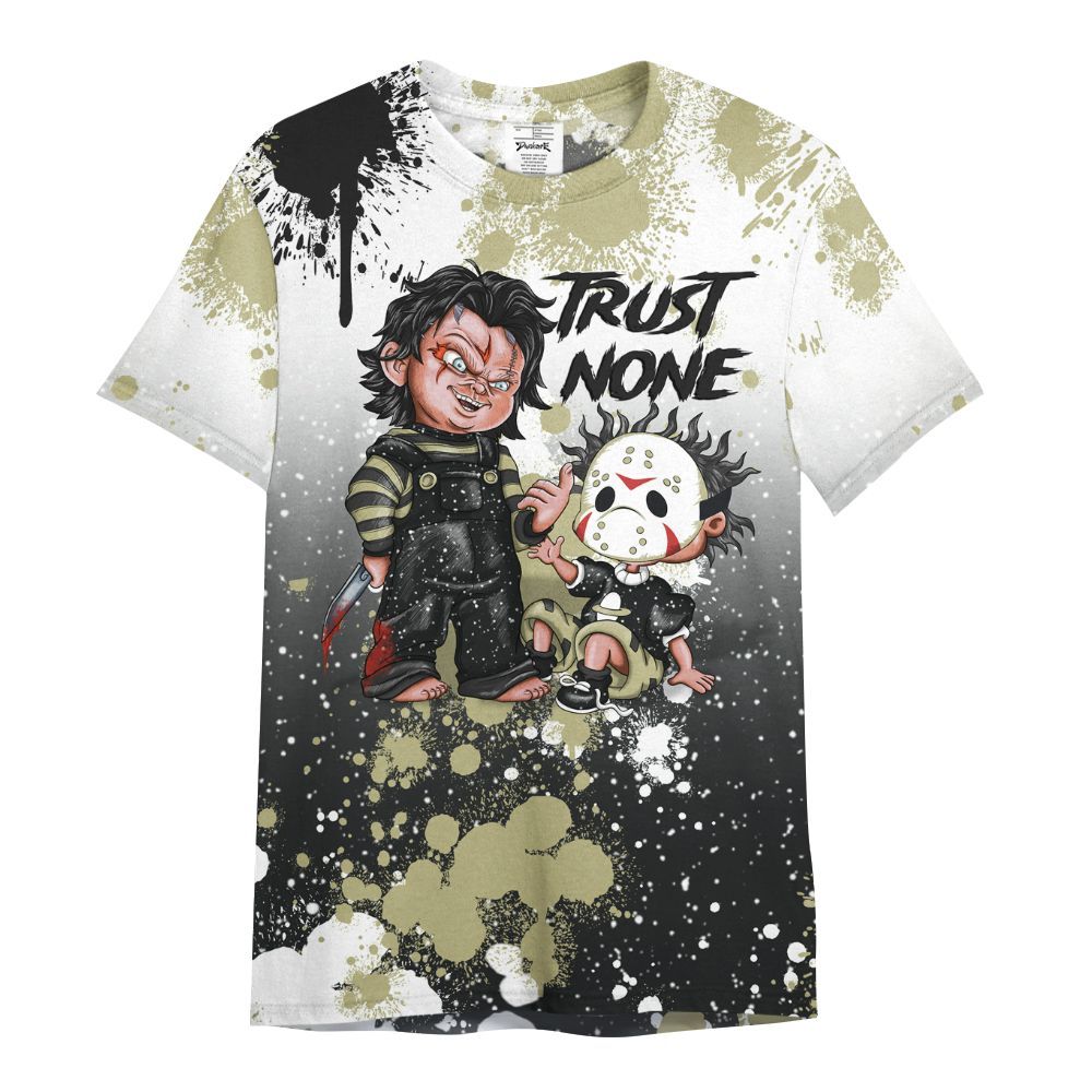 Shirt To Match Oreo 2026 6s - Trust No One Scary All Over Print