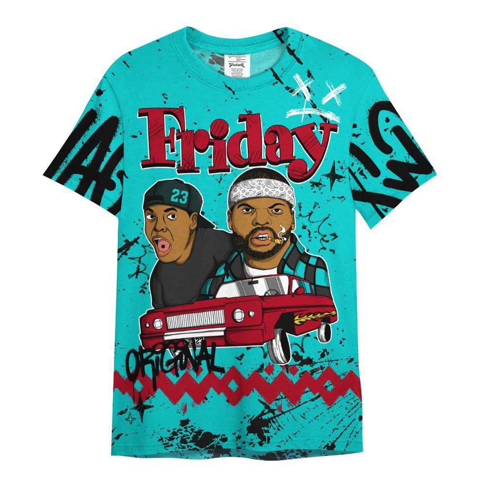 Shirt To Match Air Griffey Max 1 Freshwater - Friday Sneaker Crayon All Over Print
