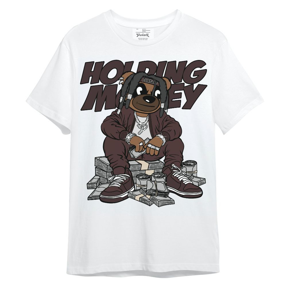 Shirt To Match Burgundy Crush 3s - Possessing Moneys Bear Unisex Shirt