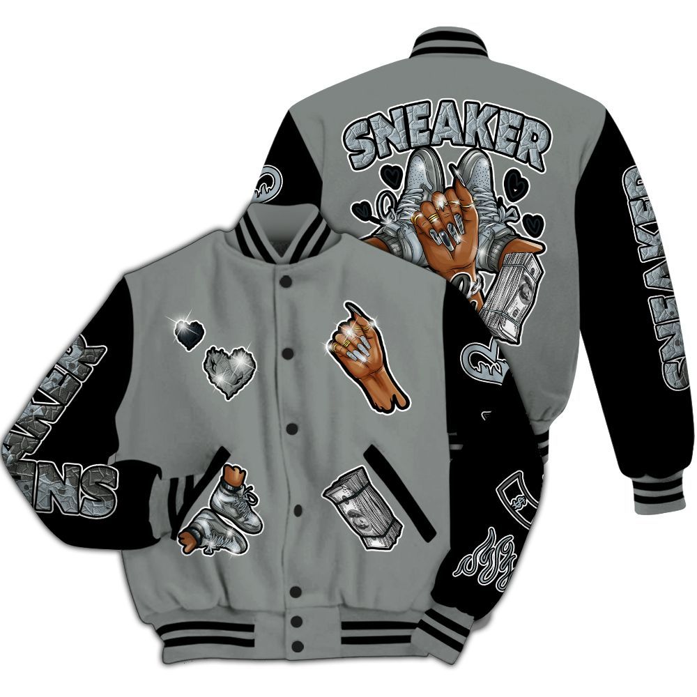 Varsity Jacket To Match Retro Georgetown 6s - Sneakerz Girlz All Over Print