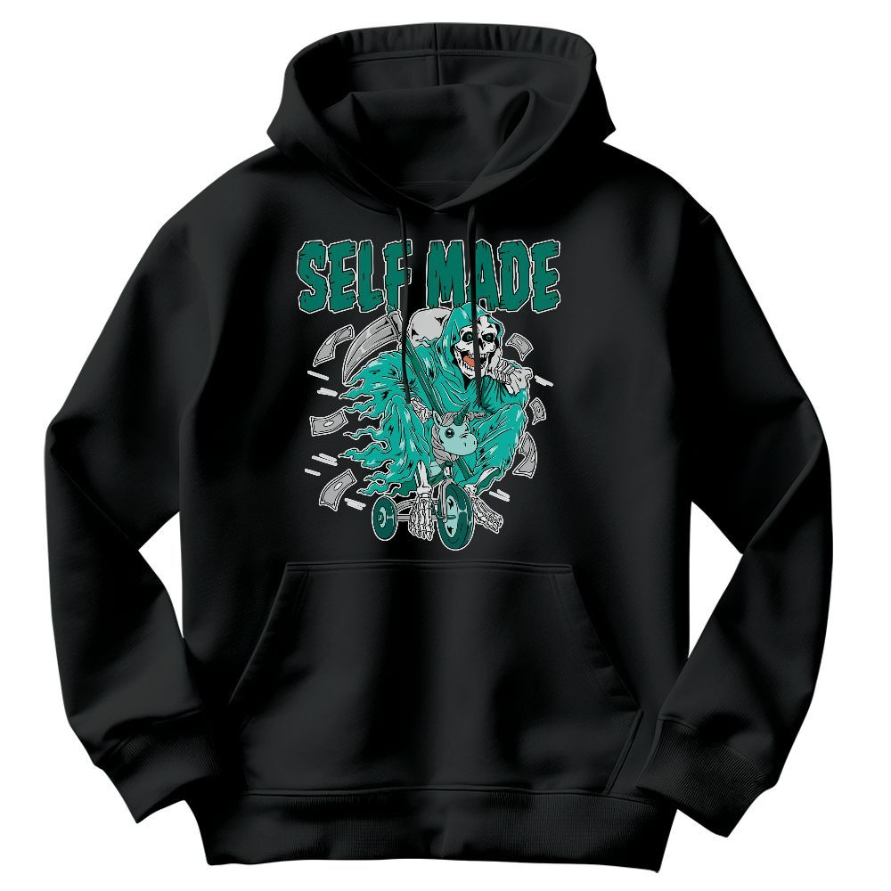 Sweatshirt To Match Dunk Low Clear Jade - Self Make Skeleton Graphic