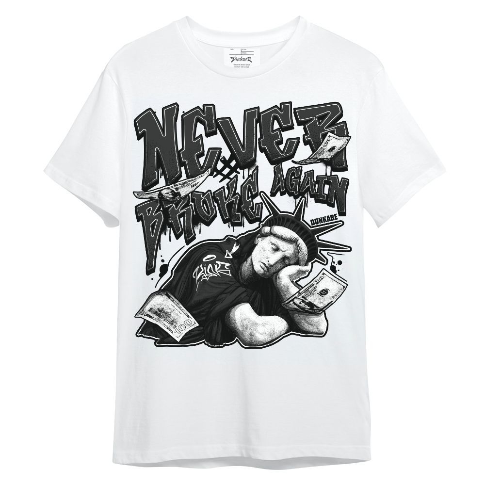 Shirt To Match White Thunder 4s - Never Broke Again Graffiti Unisex Shirt