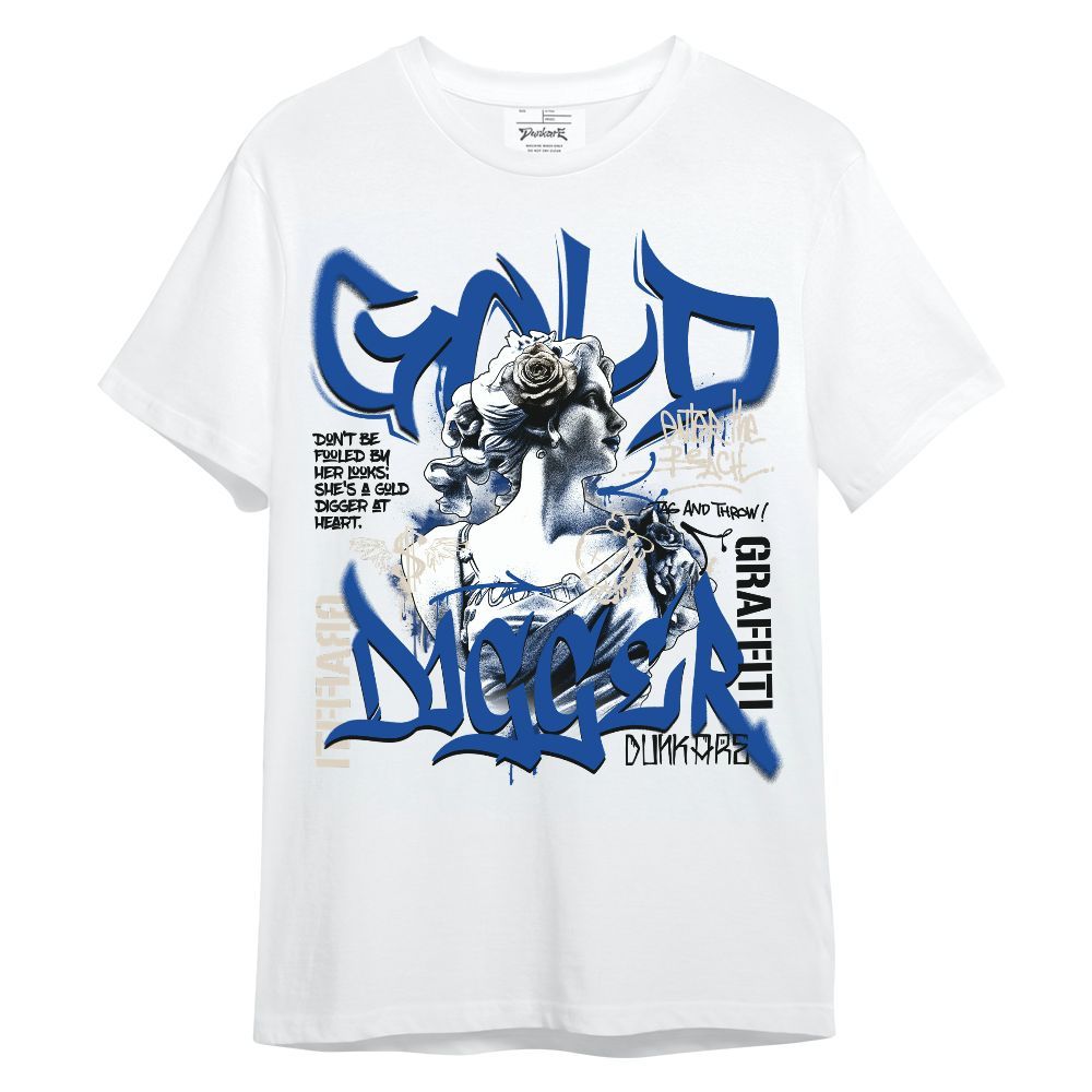 Shirt To Match Low Game Royal 1s - Graphic Gold Digger Unisex Shirt
