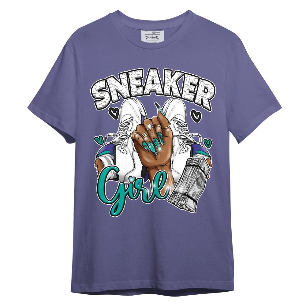 Shirt To Match Retro Grape 5s - Sneakerz Girlz Graphic