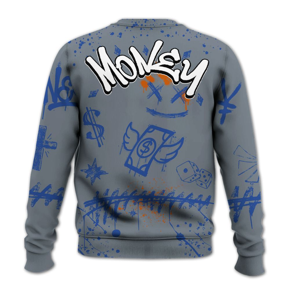 Sweatshirt To Match RS-X GS League - Everybody Paid In Full Crayon All Over Print