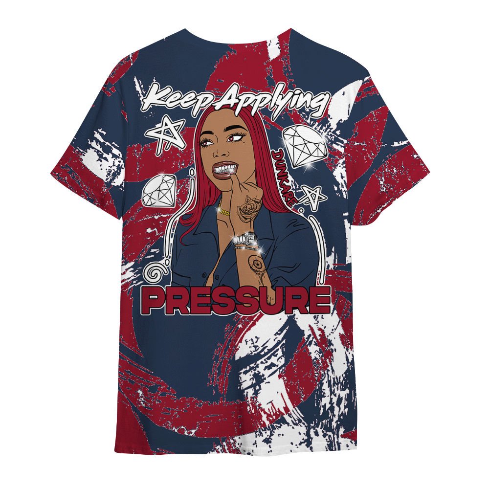 Shirt To Match Navy Blue 2024 6s - Pressures Unique Circle Paint Splash Graphic Shirt Unisex