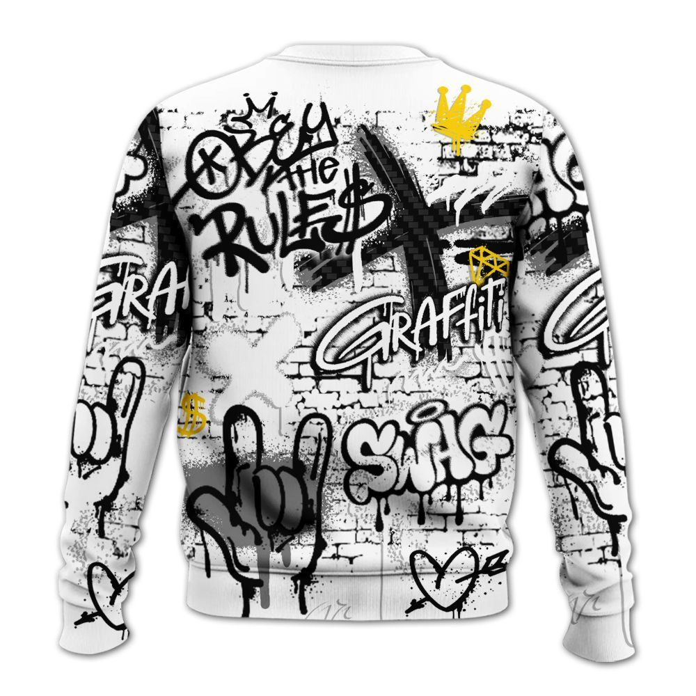 Sweatshirt To Match Kobe 9 EM Protro Halo - True It Real Graffiti Streetwear All Over Print