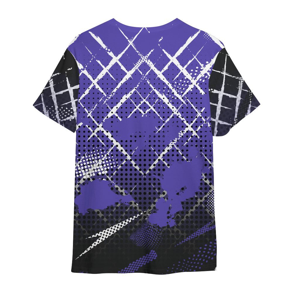Shirt To Match SB Dunk Low Purple Lagoon - Halftone Stand Business Dripping All Over Print