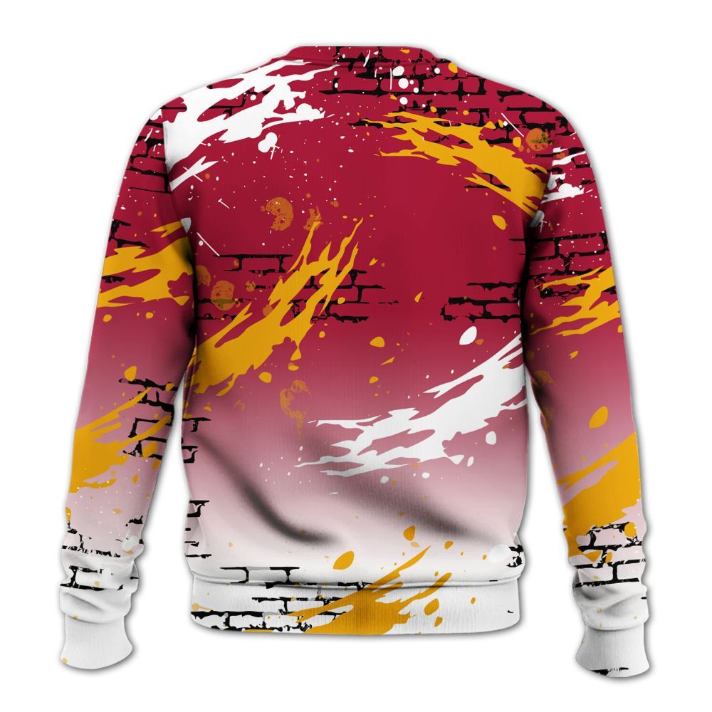 Sweatshirt To Match Cardinal 7s - Values Of Loyalty Drip All Over Print