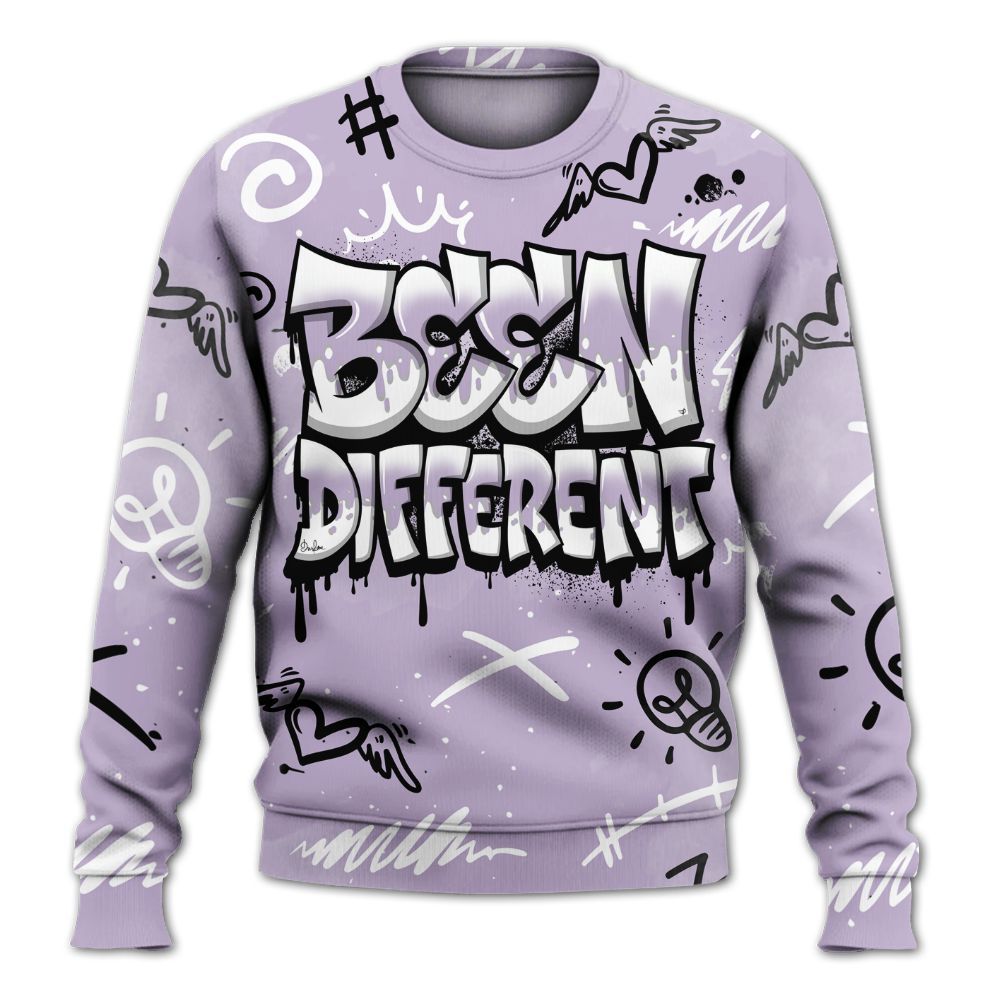 Sweatshirt To Match Low Pure Violet 11s - Drip Been Di2ferent All Over Print