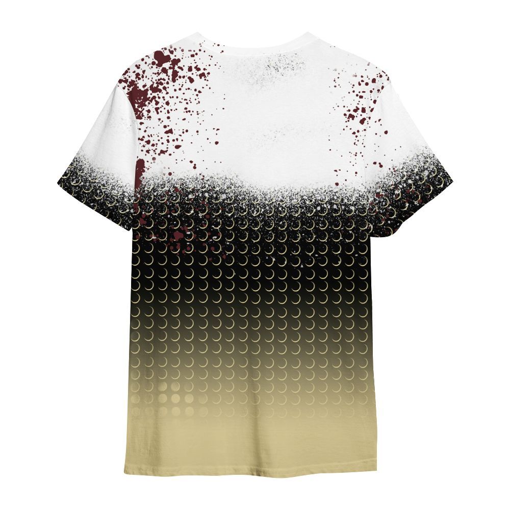 Shirt To Match Women Phantom 12s - Halftone Time Is Money All Over Print