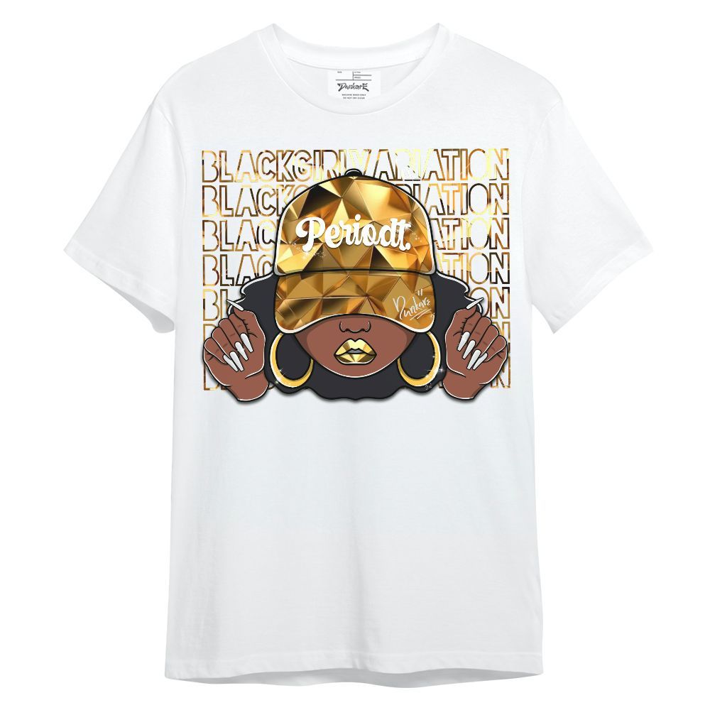 Shirt To Match NET Gold 4s - Black Girl Variation Unisex Shirt