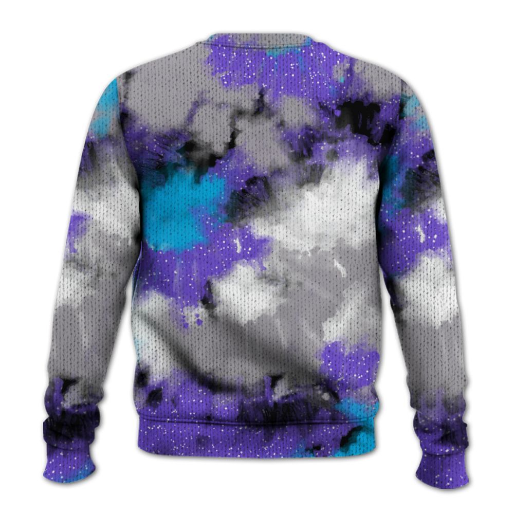 Sweater To Match Retro Aqua 8s - FK Around Find Out Graphic