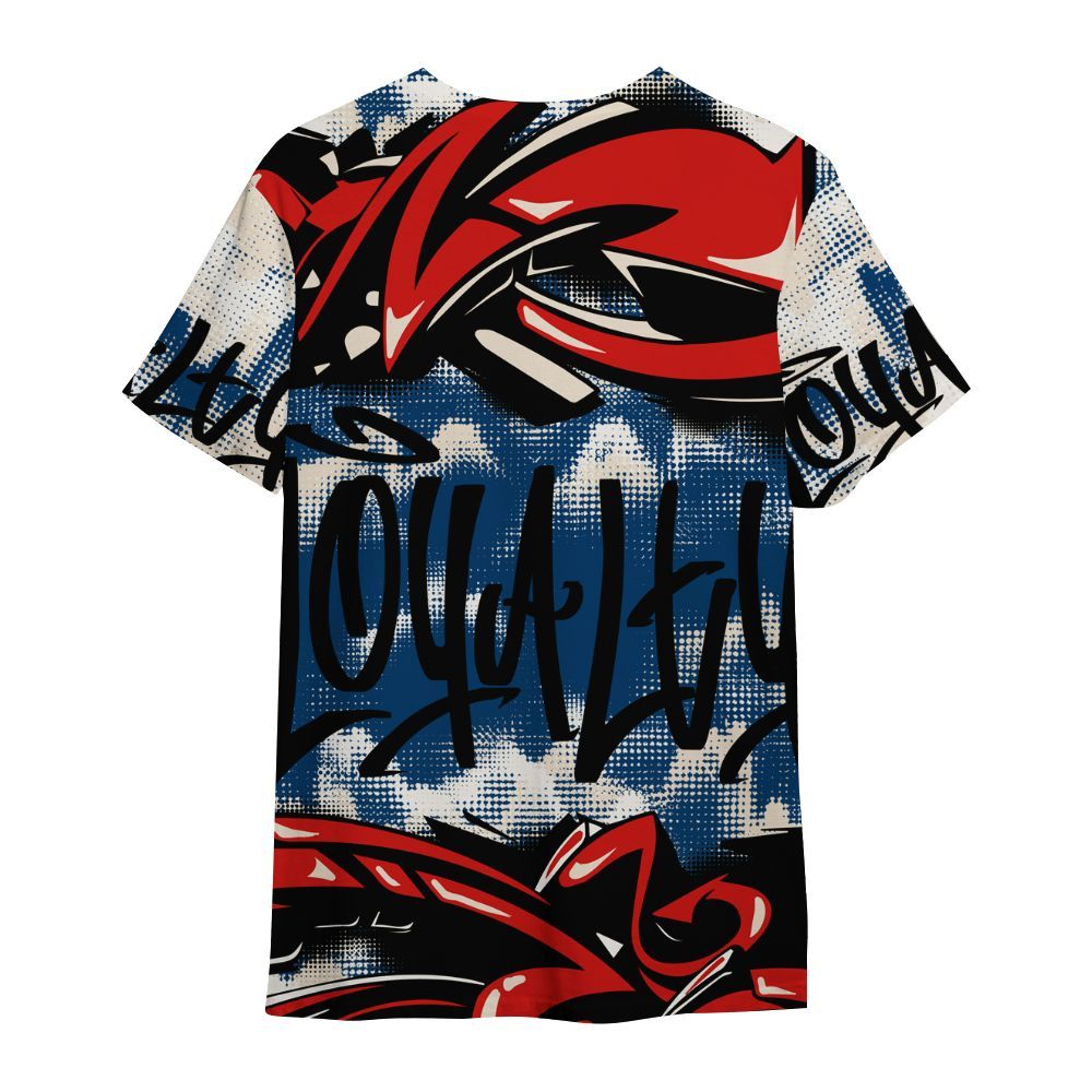 Shirt To Match Retro Rare Air 11s - Loyalty Out Value Graffiti All Over Print