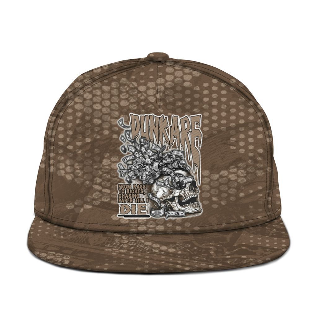 Snapback To Match Dark Mocha Jack - From Rags To Riches Graphic