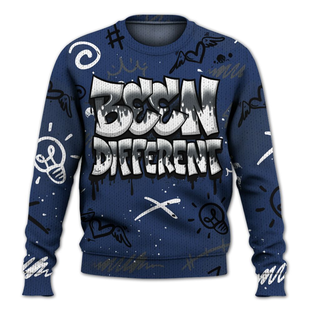 Knitted Sweater To Match Retro Flint 13s - Drip Been Di2ferent