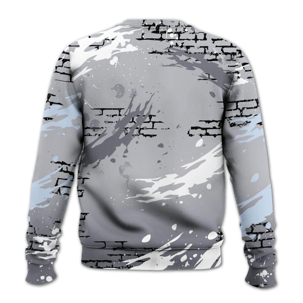 Sweatshirt To Match Low Cement Grey 11s - Values Of Loyalty Drip All Over Print