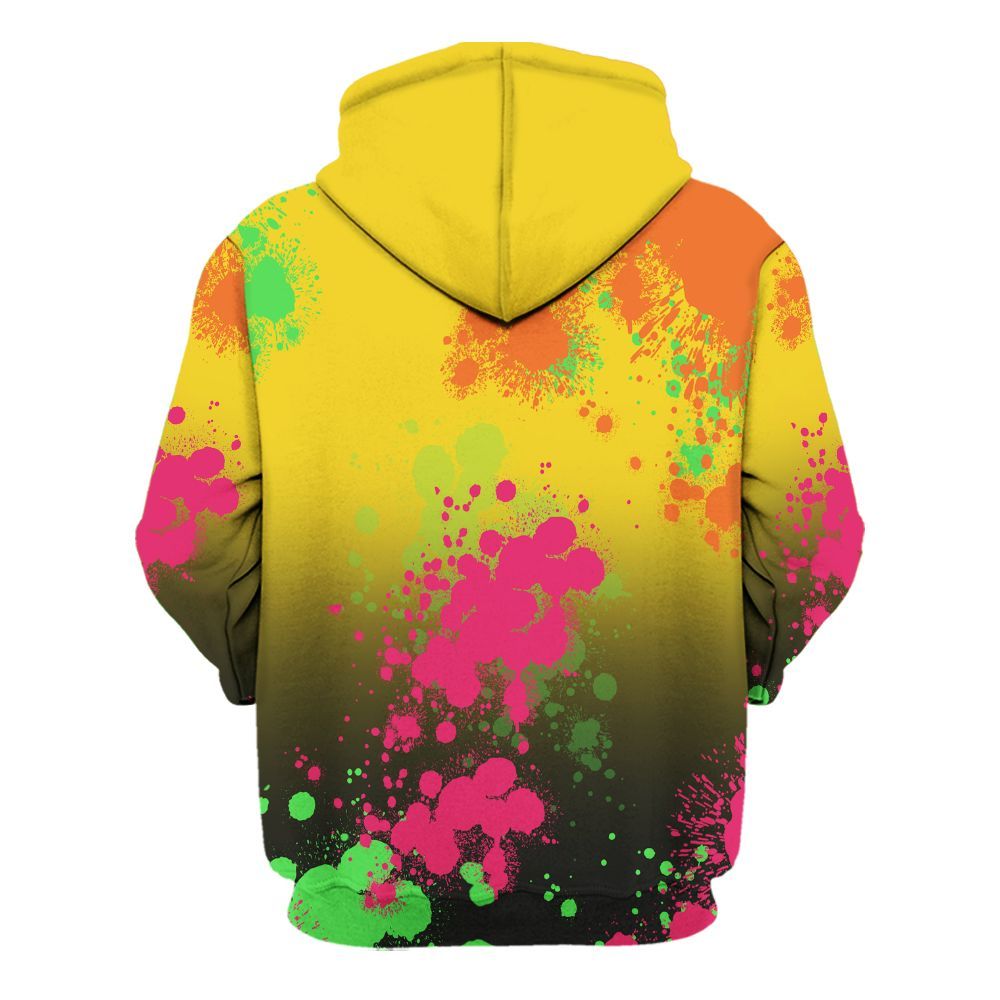 Hoodie To Match Max 95 Woven Multi - Trust No One Scary All Over Print